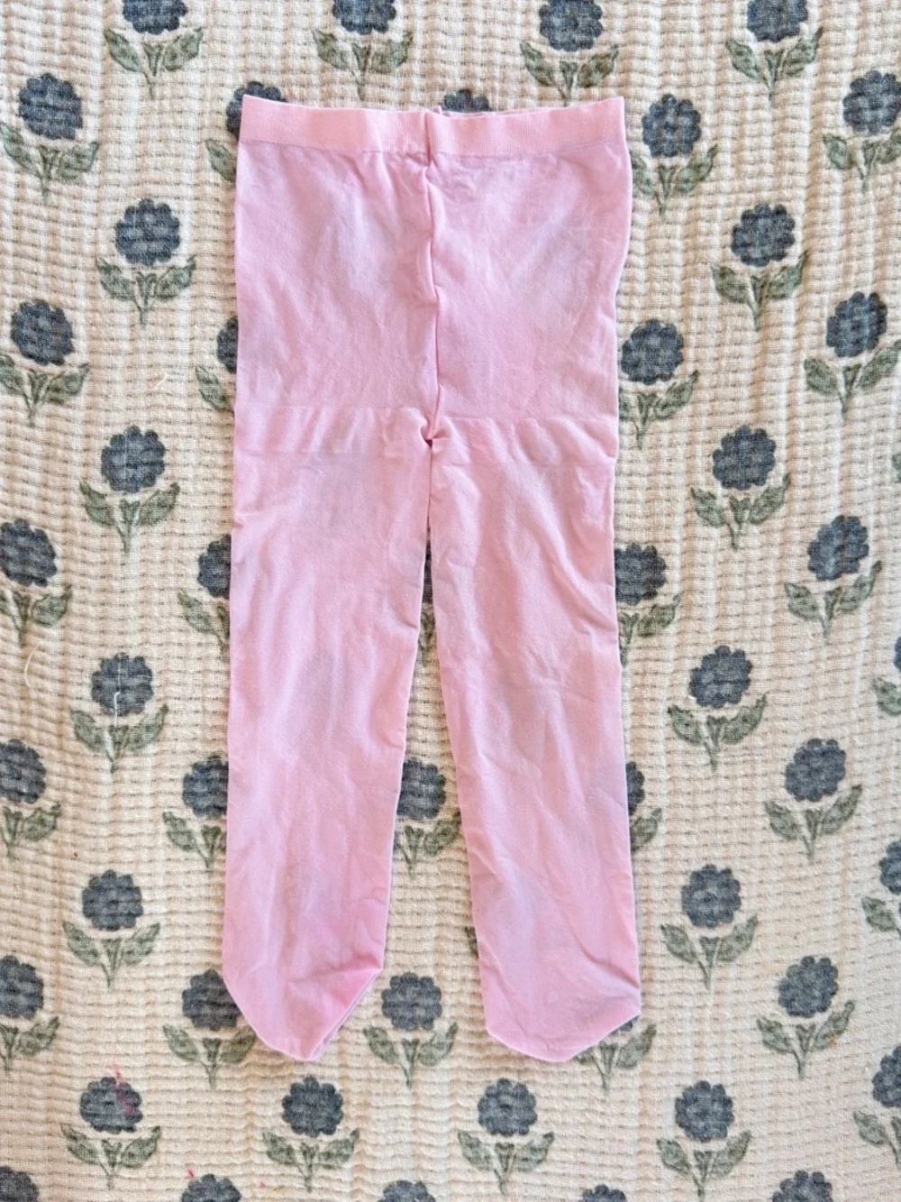 Pink Footed Tights